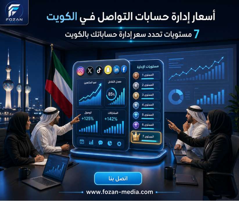 أسعار إدارة حسابات التواصل في الكويت
