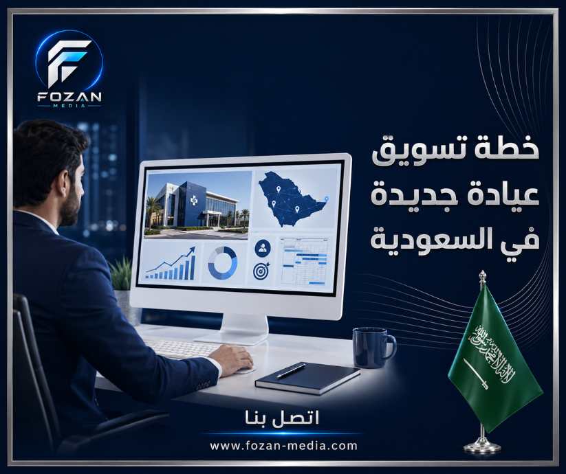 خطة تسويق عيادة جديدة في السعودية