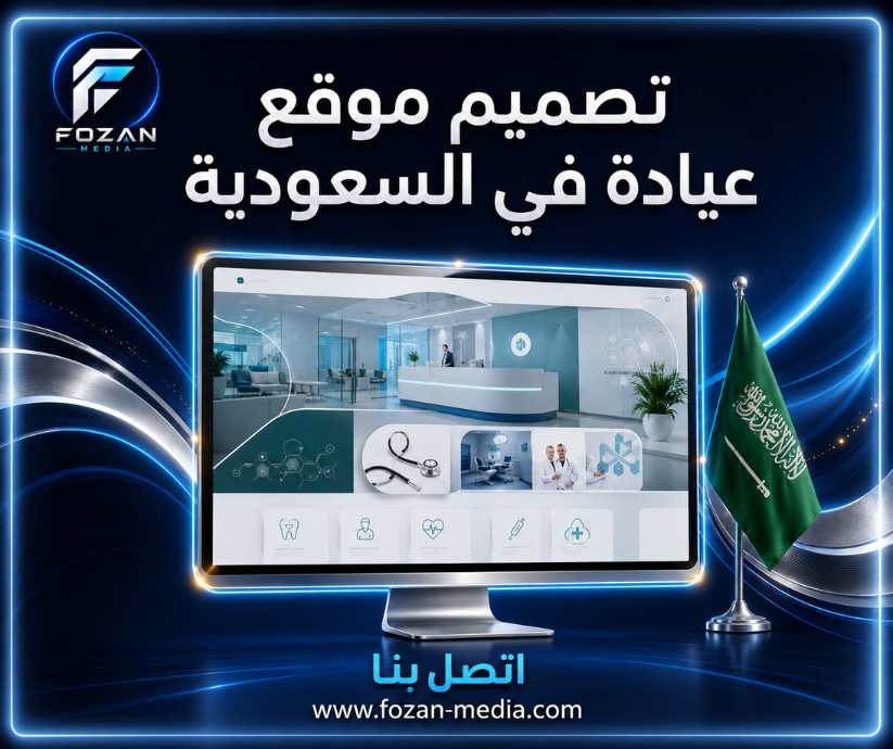تصميم موقع عيادة في السعودية