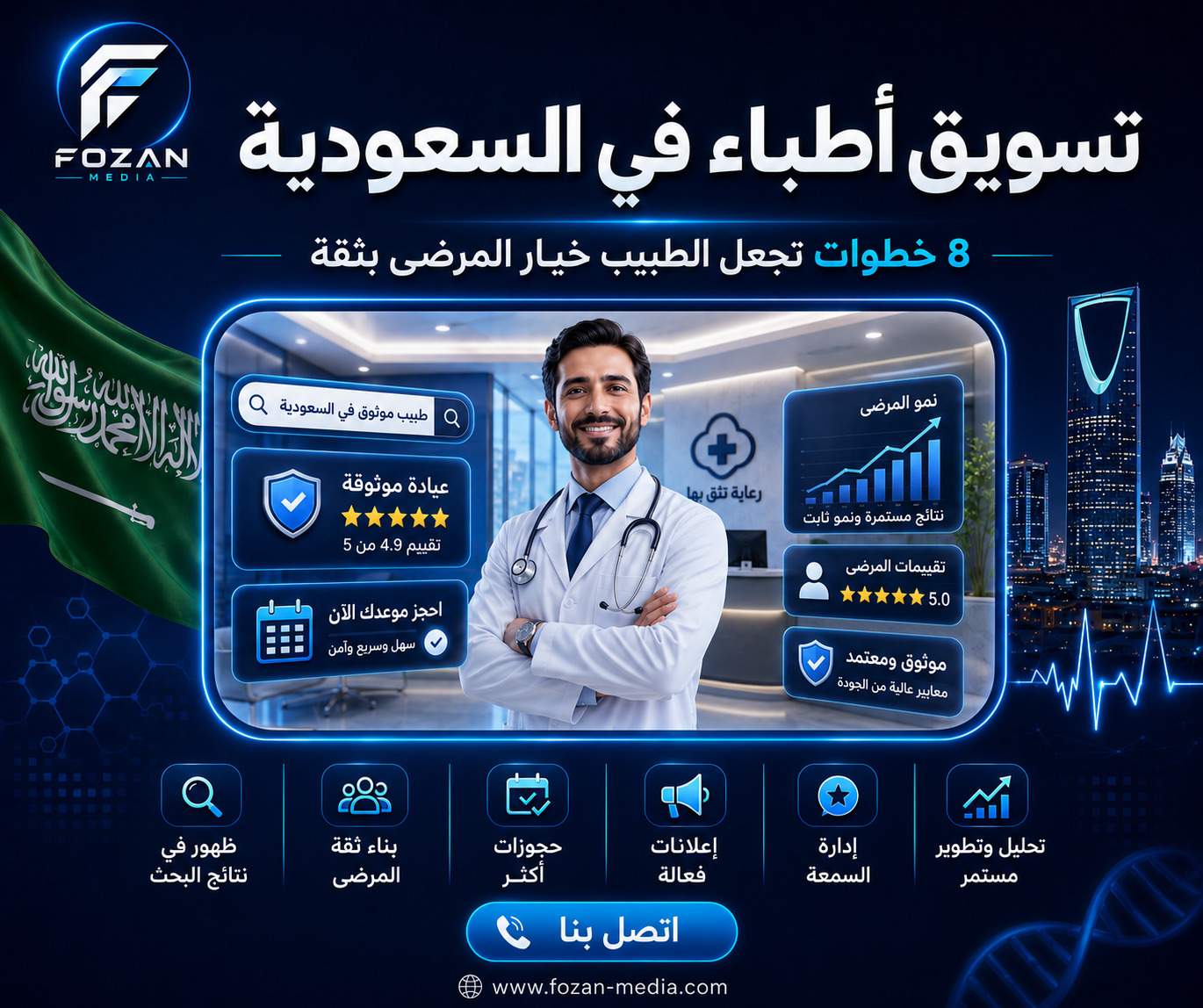 تسويق أطباء في السعودية