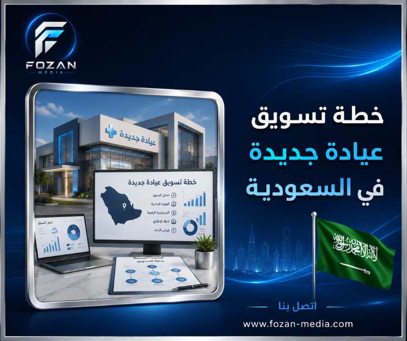 خطة تسويق عيادة جديدة في السعودية