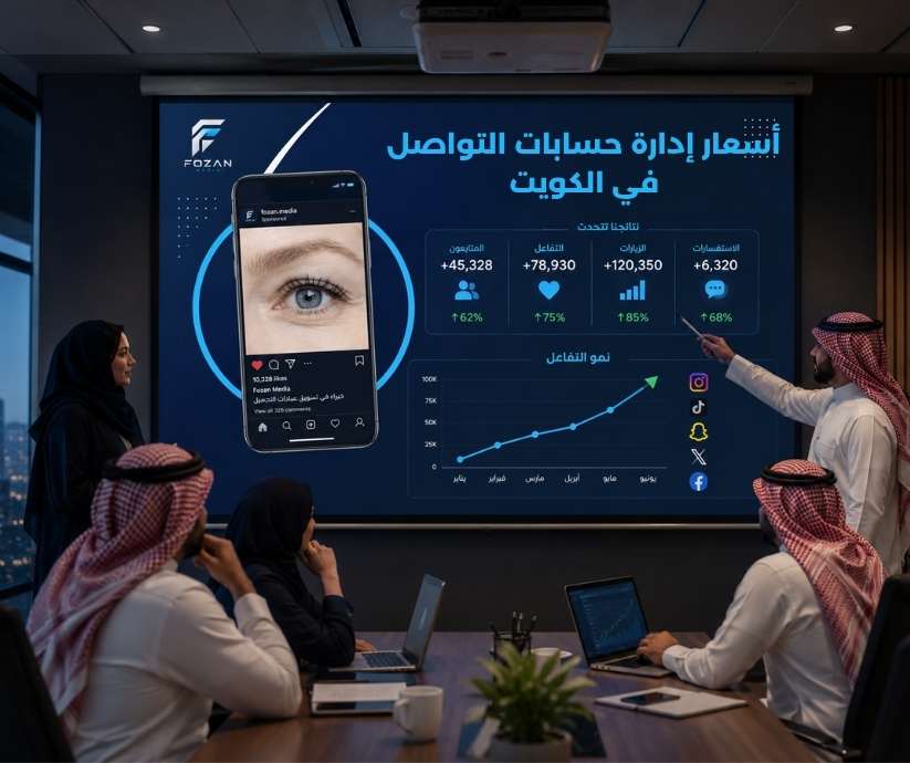 أسعار إدارة حسابات التواصل في الكويت