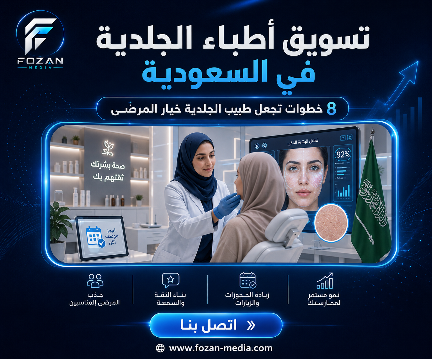 تسويق أطباء الجلدية في السعودية